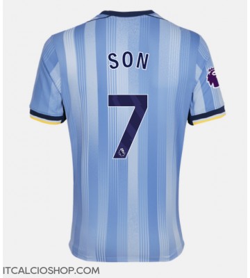 Tottenham Hotspur Son Heung-min #7 Seconda Maglia 2024-25 Manica Corta